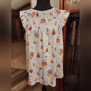 Pleione floral print blouse, size small